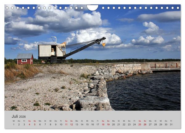 Produktbild: Gotland - Perle der Ostsee (Wandkalender 2026 DIN A4 quer), CALVENDO Monatskalender