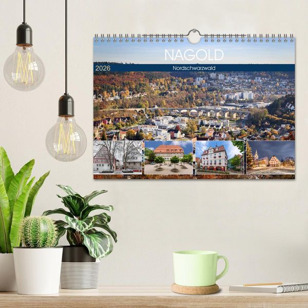 Produktbild: Nagold (Wandkalender 2026 DIN A4 quer), CALVENDO Monatskalender