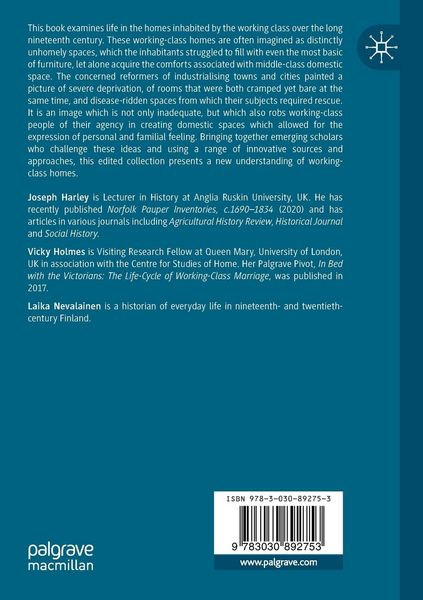 Produktbild: The Working Class at Home, 1790&ndash;1940