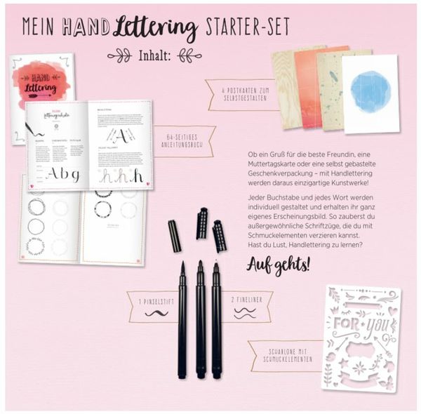 Produktbild: Mein Handlettering Starter-Set