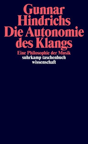 Produktbild: Die Autonomie des Klangs