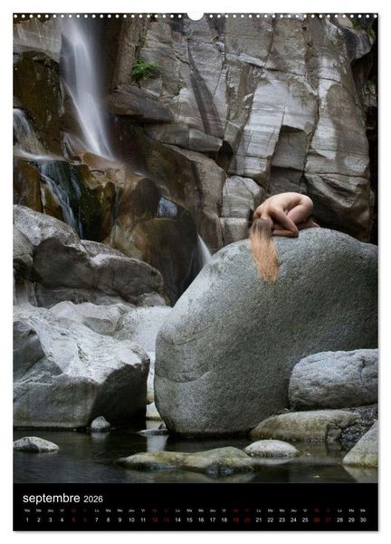Produktbild: Chutes d'eau au Tessin (Calendrier mural 2026 DIN A2 horizontal) calendrier de bureau
