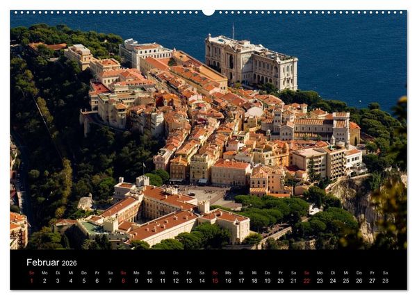 Produktbild: Faszination Monaco (Wandkalender 2026 DIN A2 quer), CALVENDO Monatskalender