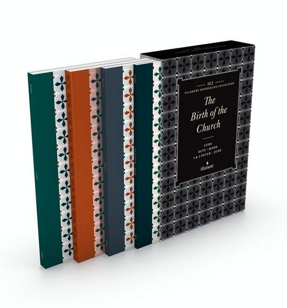 Produktbild: NLT Filament Journaling Collection: The Birth of the Church Set; Luke, Acts, Mark, 1 & 2 Peter, and Jude (Boxed Set)