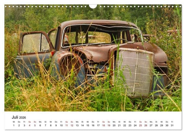 Produktbild: Rostende Legenden (Wandkalender 2026 DIN A3 quer), CALVENDO Monatskalender