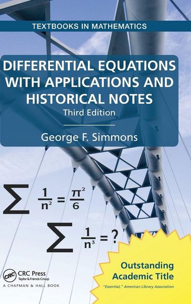Produktbild: Differential Equations with Applications and Historical Notes