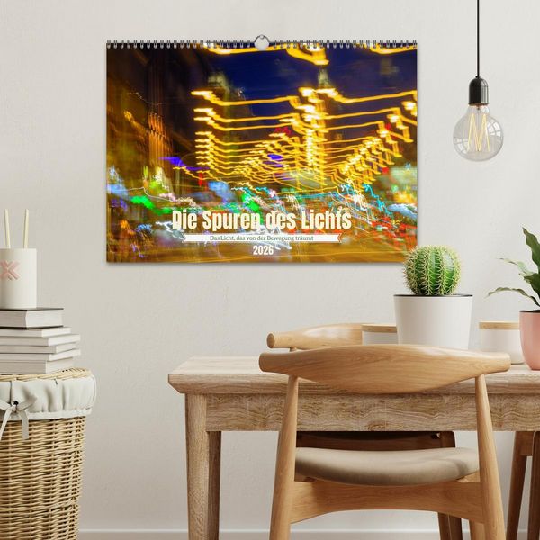Produktbild: Die Spuren des Lichts (Wandkalender 2026 DIN A3 quer), CALVENDO Monatskalender