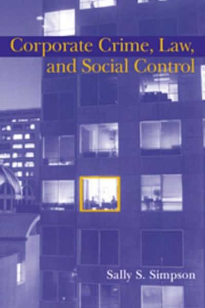 Produktbild: Corporate Crime, Law, and Social Control