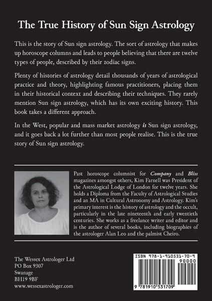 Produktbild: The True History of Sun Sign Astrology