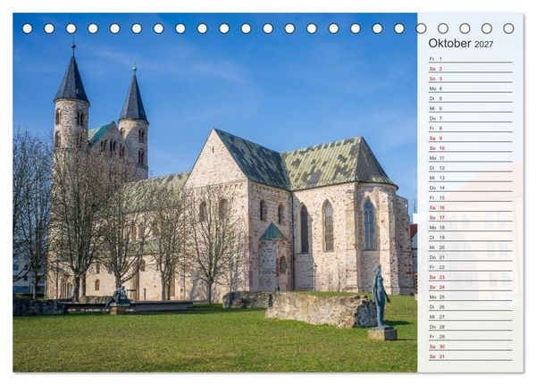 Produktbild: Magdeburg an der Elbe - Der Planer (Tischkalender 2027 DIN A5 quer), CALVENDO Monatskalender