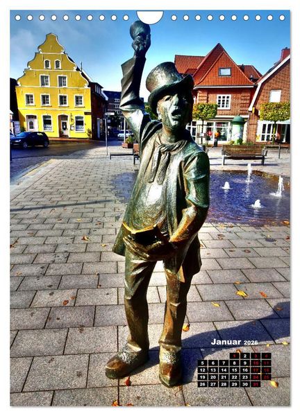 Produktbild: Malerisches Otterndorf (Wandkalender 2026 DIN A4 hoch), CALVENDO Monatskalender
