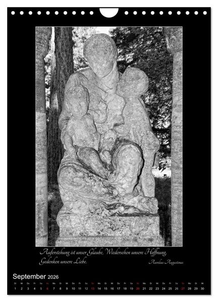 Produktbild: S&uuml;dfriedhof Leipzig (Wandkalender 2026 DIN A4 hoch), CALVENDO Monatskalender