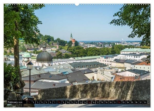 Produktbild: SALZBURG Lovely Old Town (High Quality Premium Wall Calendar 2026 DIN A2 landscape),CALVENDO 12 Month Wall Calendar