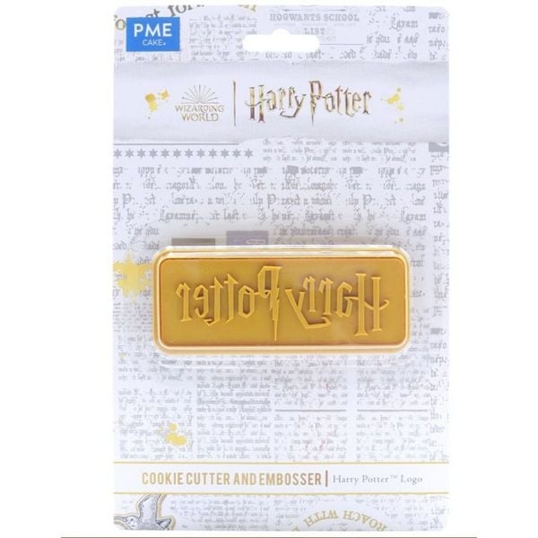 Cookie Cutter & Embosser - Harry Potter Logo
