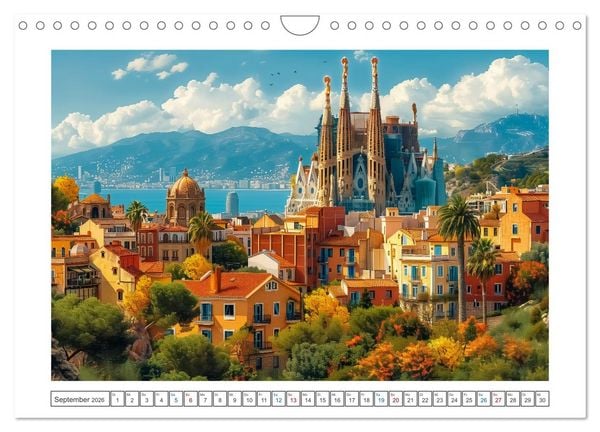 Produktbild: Reisest&auml;dte Europas (Wandkalender 2026 DIN A4 quer), CALVENDO Monatskalender