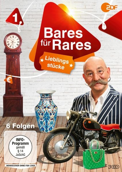Produktbild: Bares f&uuml;r Rares - Lieblingsst&uuml;cke - Box 1 [3 DVDs]