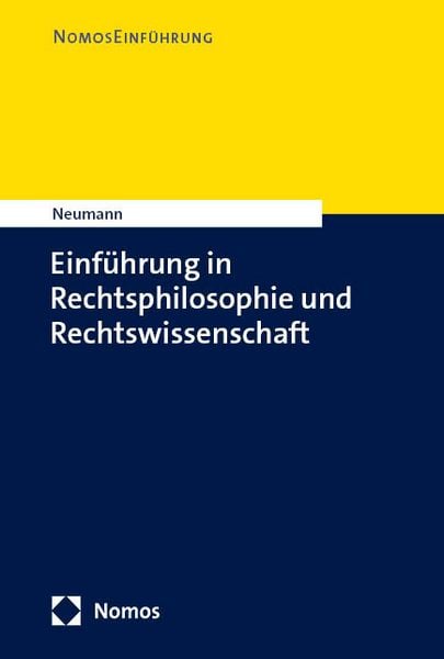 Produktbild: Einf&uuml;hrung in Rechtsphilosophie und Rechtswissenschaft
