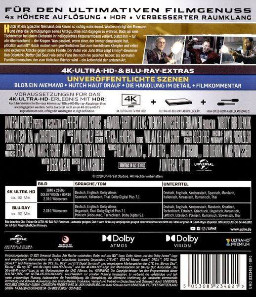 Produktbild: NOBODY (+ Blu-ray 2D)