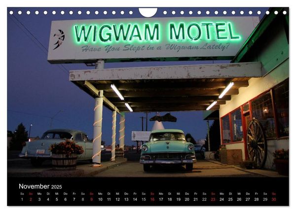 Produktbild: West of Midpoint (Wandkalender 2025 DIN A4 quer), CALVENDO Monatskalender