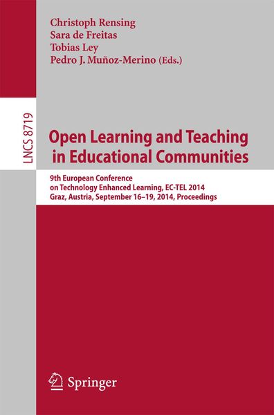 Produktbild: Open Learning and Teaching in Educational Communities