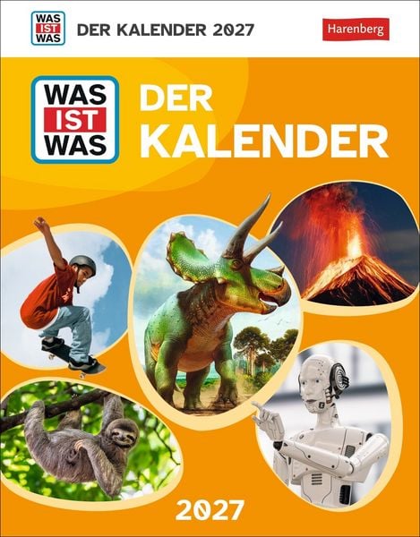 Produktbild: WAS IST WAS Der Kalender Tagesabrei&szlig;kalender 2027