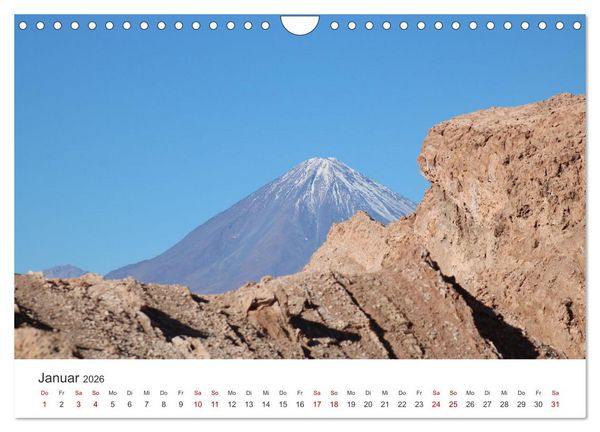 Produktbild: Vulkane - Die atemberaubendsten Motive der Feuerspucker. (Wandkalender 2026 DIN A4 quer), CALVENDO Monatskalender