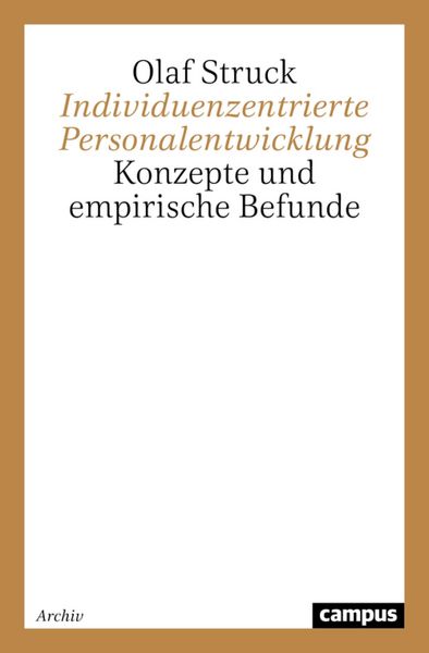 Produktbild: Individuenzentrierte Personalentwicklung