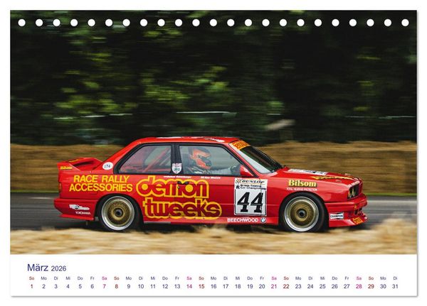 Produktbild: Rally Ikonen (Tischkalender 2026 DIN A5 quer), CALVENDO Monatskalender