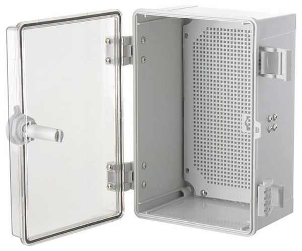 Produktbild: TRU COMPONENTS TC-PSC-20x30x16 Schaltschrank 200 x 300 x 160 ABS, Polycarbonat Hellgrau 1St.