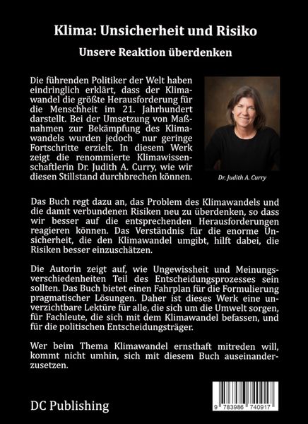 Produktbild: Klima: Unsicherheit und Risiko