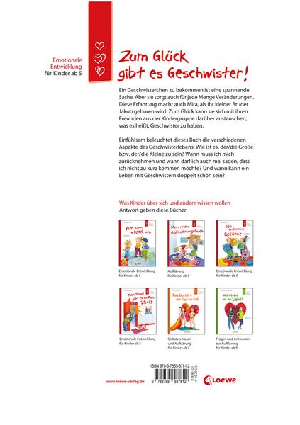 Produktbild: Zum Gl&uuml;ck gibt es Geschwister! (Starke Kinder, gl&uuml;ckliche Eltern)