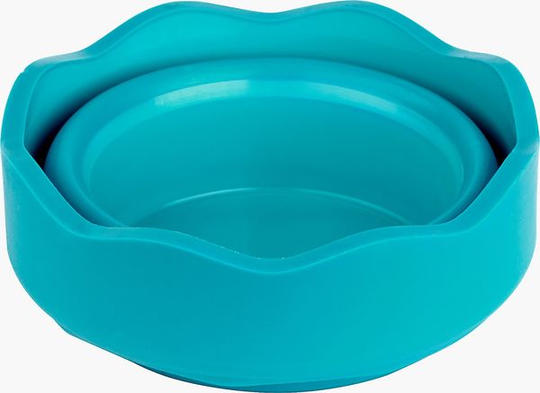 Produktbild: Faber-Castell Wasserbecher Clic & Go faltbar türkis