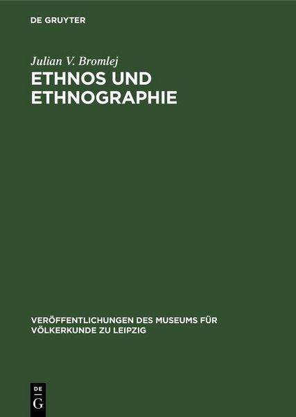 Produktbild: Ethnos und Ethnographie