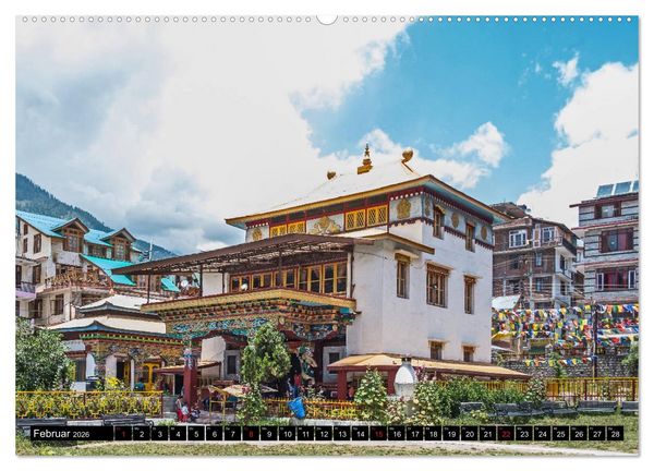 Produktbild: Himachal Pradesh - Bezaubernde Bergwelt im Himalaya (Wandkalender 2026 DIN A2 quer), CALVENDO Monatskalender