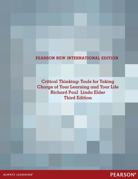 Produktbild: Critical Thinking: Tools for Taking Charge of Your Learning and Your Life