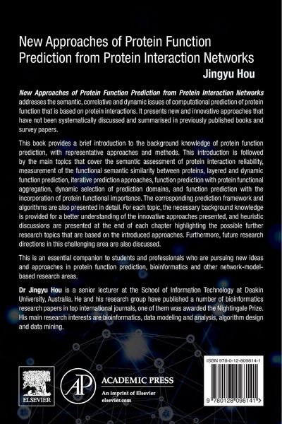 Produktbild: New Approaches of Protein Function Prediction from Protein Interaction Networks