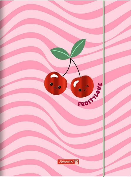 Produktbild: Brunnen Sammelmappe A3 Karton Fruity Love