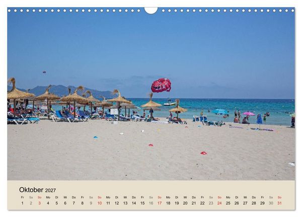 Produktbild: Mallorca - Traumhafte Balearen Insel (Wandkalender 2027 DIN A3 quer), CALVENDO Monatskalender