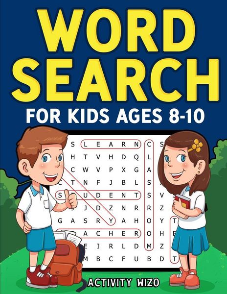Produktbild: Word Search for Kids Ages 8-10