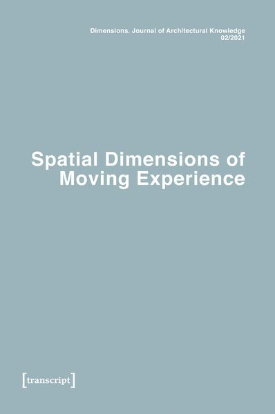 Produktbild: Dimensions. Journal of Architectural Knowledge