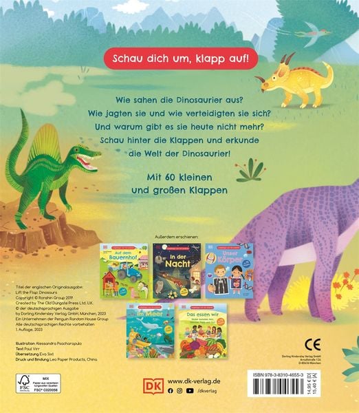 Produktbild: Aufgeklappt und viel entdeckt! Bei den Dinosauriern