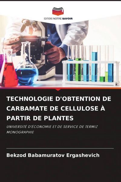 Produktbild: Technologie D'obtention De Carbamate De Cellulose &Agrave; Partir De Plantes