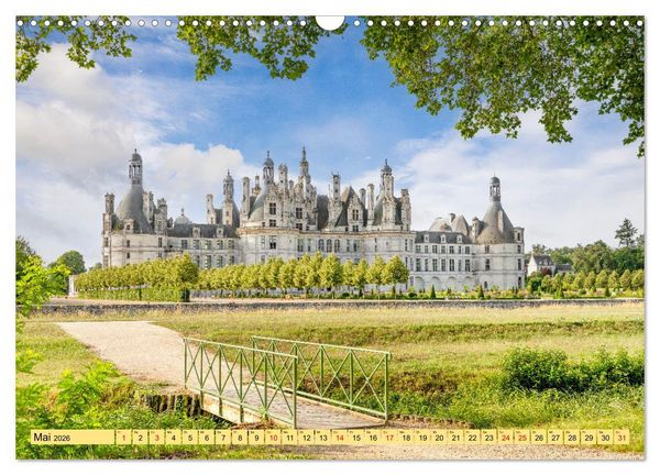 Produktbild: Ch&acirc;teaux. Im Tal der Loire (Wandkalender 2026 DIN A3 quer), CALVENDO Monatskalender