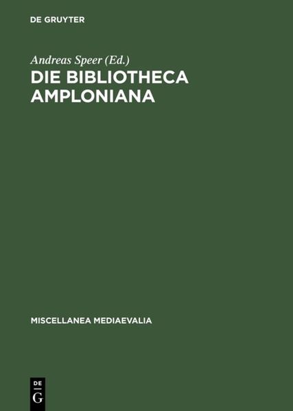 Produktbild: Die Bibliotheca Amploniana
