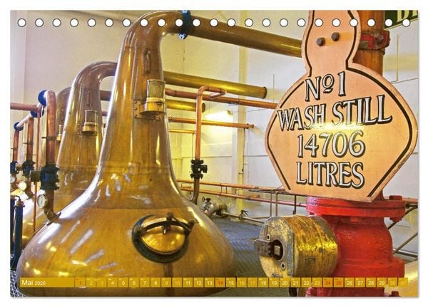 Produktbild: Whisky: Reine Geschmacksache (Tischkalender 2026 DIN A5 quer), CALVENDO Monatskalender