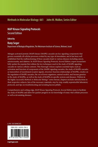 Produktbild: MAP Kinase Signaling Protocols