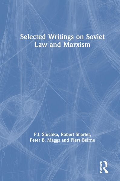 Produktbild: Selected Writings on Soviet Law and Marxism
