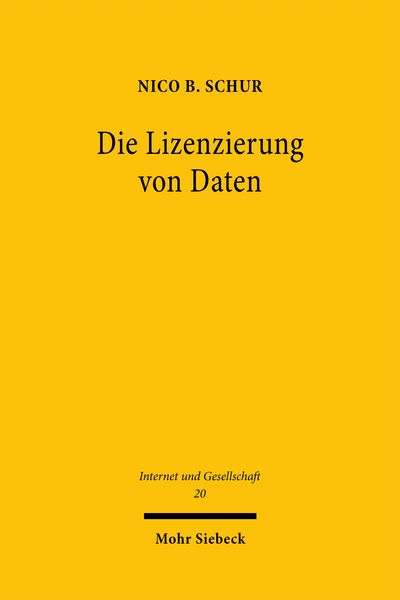 Produktbild: Die Lizenzierung von Daten