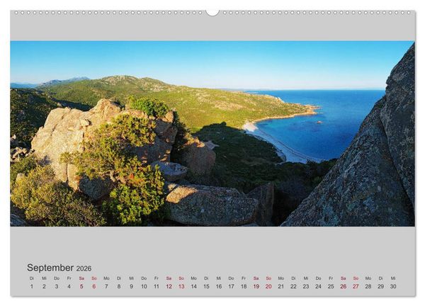 Produktbild: Korsika - Im S&uuml;den (Wandkalender 2026 DIN A2 quer), CALVENDO Monatskalender