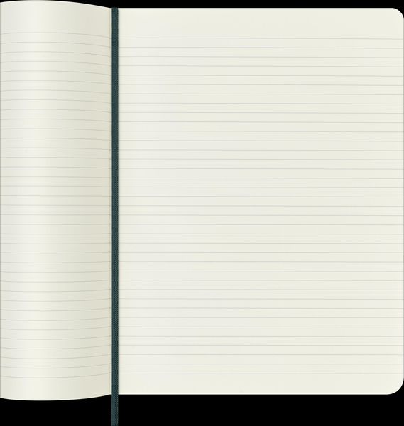 Produktbild: Moleskine Vegea Boa Notizbuch, XL, liniert, weicher Einband, gr&uuml;n, in Box
